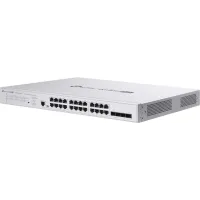 Коммутатор TP-Link Omada PRO S5500-24MPP4XF (L2+) 24x2.5Гбит/с 4xКомбо(10GBase-T/SFP+) 4SFP+ 16PoE+ 8PoE++ 500W управляемый