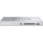 Коммутатор TP-Link Omada Pro S5500-8MHP2XF (L2+) 8x1Гбит/с 2xКомбо(10GBase-T/SFP+) 2SFP+ 8PoE+ 240W управляемый