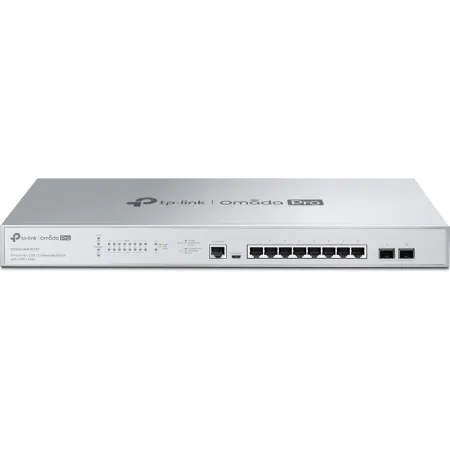 Коммутатор TP-Link Omada Pro S5500-8MHP2XF (L2+) 8x1Гбит/с 2xКомбо(10GBase-T/SFP+) 2SFP+ 8PoE+ 240W управляемый