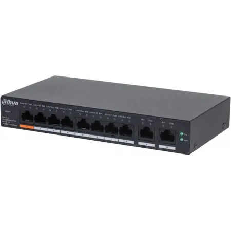 Коммутатор Dahua DH-CS4010-8ET-60 (L2) 8x100Мбит/с 2xКомбо(1000BASE-T/SFP) 60W управляемый