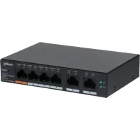 Коммутатор Dahua DH-CS4006-4GT-60 (L2) 4x1Гбит/с 2xКомбо(1000BASE-T/SFP) 60W управляемый