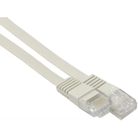 Патч-корд Buro BU-5E-FLAT-0.5M-G 1Гбит/с UTP 4 пары cat.5E Cu molded 0.5м серый RJ-45 (m)-RJ-45 (m)