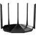 Роутер беспроводной Tenda TX2 Pro AX1500 10/100/1000BASE-TX черный