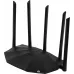 Роутер беспроводной Tenda TX2 Pro AX1500 10/100/1000BASE-TX черный