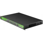 Коммутатор Digma DSW724G-4C-R (L2+) 24x1Гбит/с 4xКомбо(1000BASE-T/SFP) управляемый
