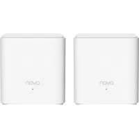 Бесшовный Mesh роутер Tenda EX3 (EX3(2-PACK)) AX1500 10/100/1000BASE-TX белый (упак.:2шт)