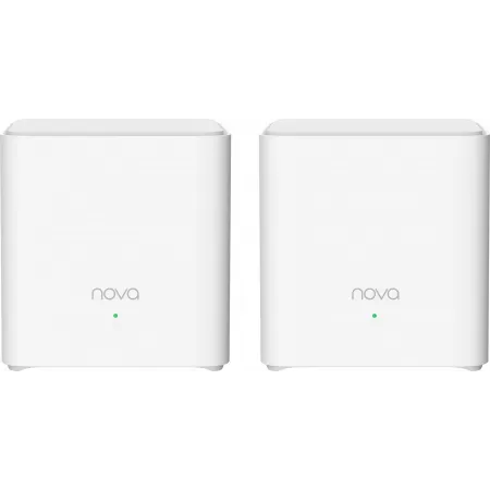 Бесшовный Mesh роутер Tenda EX3 (EX3(2-PACK)) AX1500 10/100/1000BASE-TX белый (упак.:2шт)