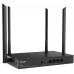 Роутер беспроводной Tenda W18E AC1200 10/100/1000BASE-TX черный