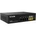 Коммутатор Tenda SG106PC (L2) 6x1Гбит/с 4PoE 50W неуправляемый