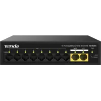 Коммутатор Tenda SG110PC (L2) 10x1Гбит/с 8PoE 95W неуправляемый