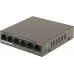 Коммутатор Tenda TEF1106P-4-63W (L2) 6x100Мбит/с 4PoE 63W неуправляемый