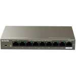 Коммутатор Tenda TEF1109P-8-102W (L2) 9x100Мбит/с 8PoE 92W неуправляемый