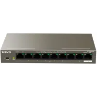 Коммутатор Tenda TEF1109P-8-102W (L2) 9x100Мбит/с 8PoE 92W неуправляемый