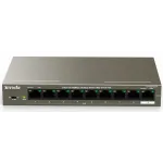Коммутатор Tenda TEF1109P-8-63W 9x100Мбит/с 8PoE 58W неуправляемый