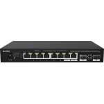 Коммутатор Tenda TEM2010F (L2) 8x2.5Гбит/с 2SFP неуправляемый