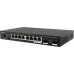 Коммутатор Tenda TEM2010F (L2) 8x2.5Гбит/с 2SFP неуправляемый
