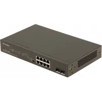 Коммутатор IP-Com G1110P-8-150W (L2) 8x1Гбит/с 2SFP 8PoE 130W неуправляемый