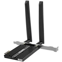 Сетевой адаптер Wi-Fi + Bluetooth Netis F1 AX3000 PCI Express