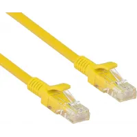 Патч-корд Exegate UTP-RJ45-RJ45-5e-1M-YL 1Гбит/с UTP 4 пары cat.5E CCA 1м желтый RJ-45 (m)-RJ-45 (m) (EX258671RUS)