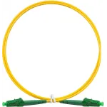 Патч-корд Exegate FC-S-9-LC/APC-LC/APC-1M-LSZH 1м желтый LC simplex-LC simplex (EX295124RUS)