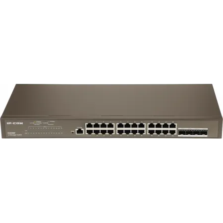 Коммутатор IP-Com G3328F (L2) 24x1Гбит/с 4xКомбо(1000BASE-T/SFP) 4SFP управляемый