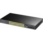 Коммутатор Cudy GS5024PS4-400W (L3) 24x1Гбит/с 4SFP+ 24PoE+ 400W управляемый