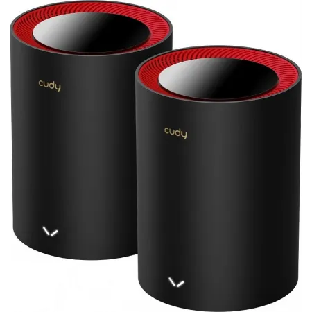 Бесшовный Mesh роутер Cudy M3000(2-Pack) AX3000 100/1000/2500BASE-T (упак.:2шт)