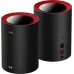 Бесшовный Mesh роутер Cudy M3000(2-Pack) AX3000 100/1000/2500BASE-T (упак.:2шт)