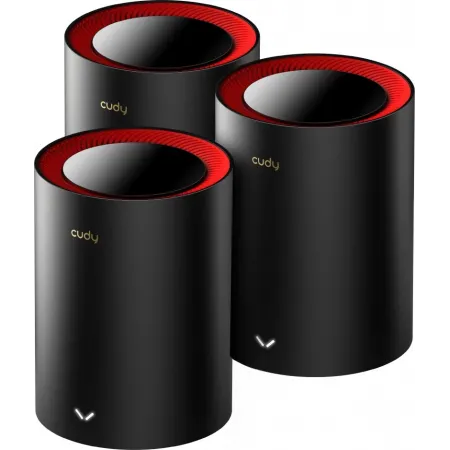 Бесшовный Mesh роутер Cudy M3000(3-Pack) AX3000 100/1000/2500BASE-T (упак.:3шт)