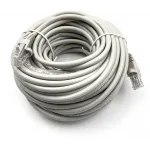 Патч-корд Buro UTP-5E-15M-G-LSZH 1Гбит/с UTP 4 пары cat.5E 15м серый RJ-45 (m)-RJ-45 (m)