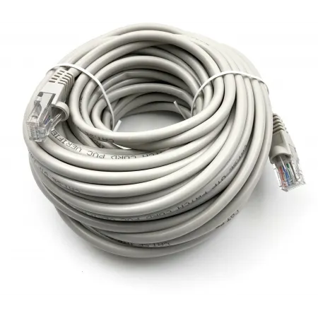 Патч-корд Buro UTP-5E-15M-G-LSZH 1Гбит/с UTP 4 пары cat.5E 15м серый RJ-45 (m)-RJ-45 (m)