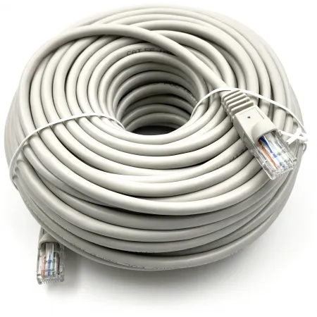 Патч-корд Buro UTP-5E-25M-G-LSZH 1Гбит/с UTP 4 пары cat.5E 25м серый RJ-45 (m)-RJ-45 (m)
