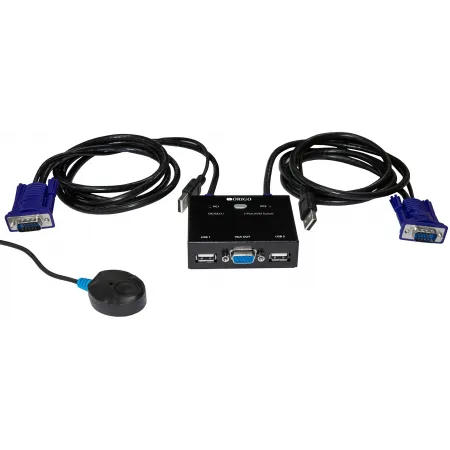 Переключатель KVM Origo OKVM221 2xPC port (OKVM221/A1A)