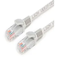 Патч-корд Premier PP31-3M-LSZH 1Гбит/с UTP 4 пары cat.5E CCA molded 3м серый RJ-45 (m)-RJ-45 (m)