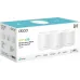 Бесшовный Mesh роутер TP-Link Deco X1500 (DECO X1500(3-PACK)) AX1500 10/100/1000BASE-TX белый (упак.:3шт)