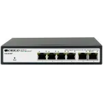 Коммутатор Origo OS2406P/60W OS2406P/60W/A1A (L2) 6x1Гбит/с 4PoE 60W настраиваемый