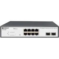 Коммутатор Origo OS2410P/120W OS2410P/120W/A1A (L2) 8x1Гбит/с 2SFP 120W настраиваемый