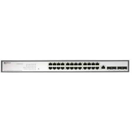Коммутатор Origo OS2328 OS2328/A1A (L2) 24x1Гбит/с 4xКомбо(1000BASE-T/SFP) настраиваемый