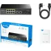 Коммутатор Cudy GS1010PS2 (L2) 10x1Гбит/с 2xКомбо(1000BASE-T/SFP) 2SFP 8PoE 120W неуправляемый