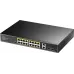 Коммутатор Cudy GS1018PS2 (L2) 18x1Гбит/с 2xКомбо(1000BASE-T/SFP) 2SFP 16PoE 200W неуправляемый