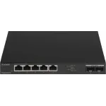 Коммутатор Tenda TEM2007X (L2) 5x2.5Гбит/с 2SFP+ неуправляемый