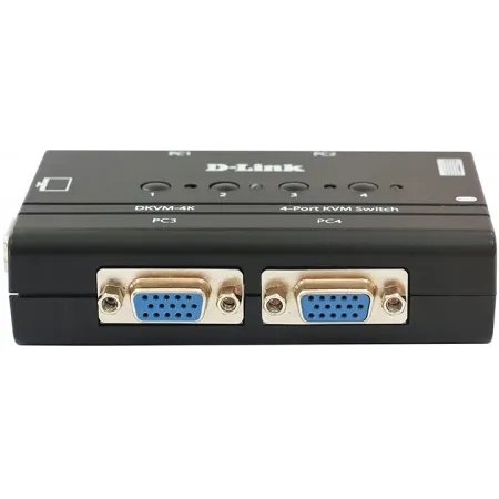 Переключатель KVM D-Link DKVM-4K 4xPC port (DKVM-4K/B3A)