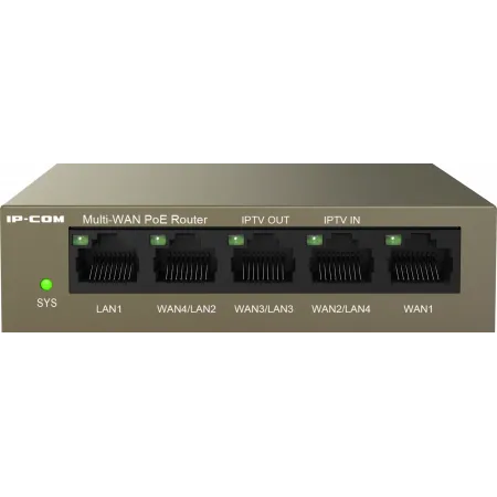 Межсетевой экран IP-Com M20-PoE 10/100/1000BASE-TX серый