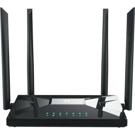 Роутер беспроводной Netis W1200AG AC1200 10/100/1000BASE-TX черный