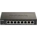 Коммутатор D-Link DGS-1100-08PV2 DGS-1100-08PV2/A3A (L2) 8x1Гбит/с 8PoE 64W настраиваемый