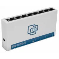 Коммутатор SNR SNR-S1100G-8T (L2) 8x1Гбит/с неуправляемый