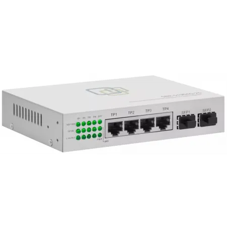 Коммутатор SNR SNR-S1904G-2S (L2) 4x1Гбит/с 2SFP неуправляемый
