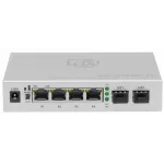 Коммутатор SNR SNR-S1904GP-2S (L2) 4x1Гбит/с 2SFP 4PoE 65W неуправляемый