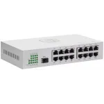 Коммутатор SNR SNR-S1916-1GS (L2) 16x100Мбит/с 1SFP неуправляемый