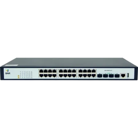 Коммутатор SNR SNR-S2989G-24TX (L2+) 24x1Гбит/с 4SFP+ управляемый